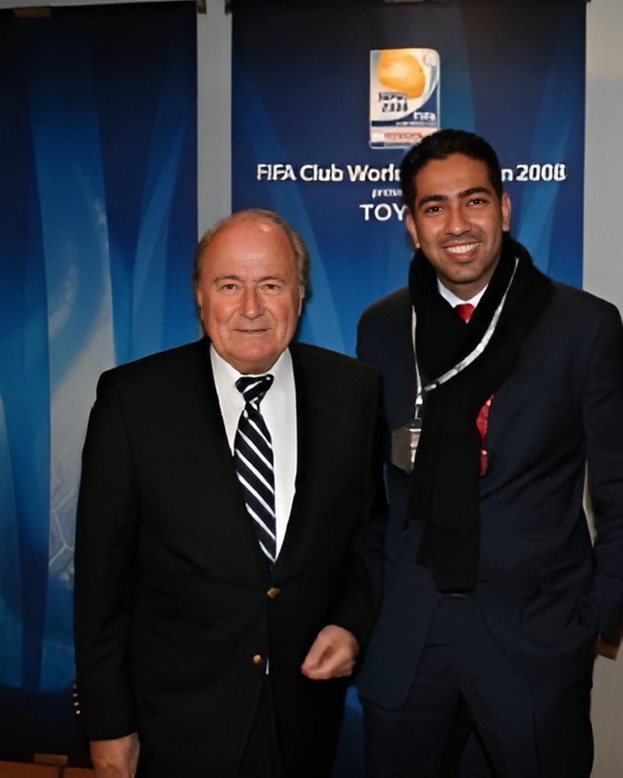 Coach Reza at the FIFA Club World Cup 2008